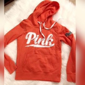 Orange pink sweater by Victoria secret